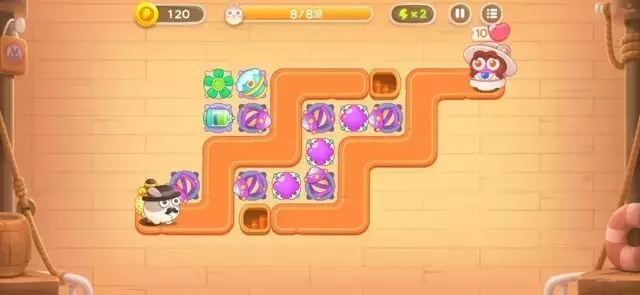 《保卫萝卜4》第2章金萝卜全清攻略