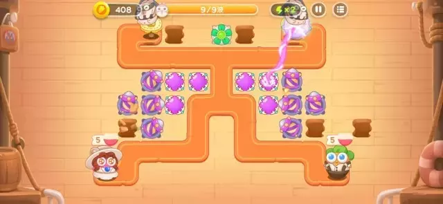 《保卫萝卜4》第2章金萝卜全清攻略