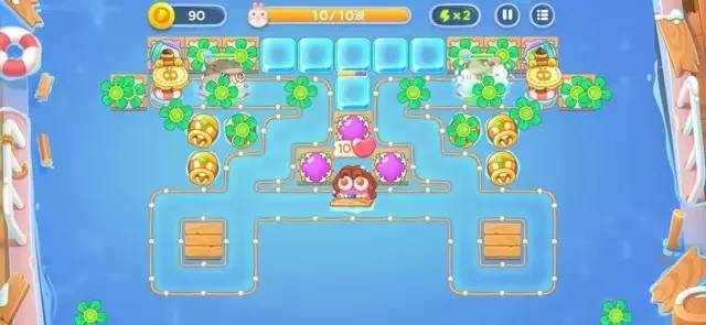 《保卫萝卜4》第2章金萝卜全清攻略