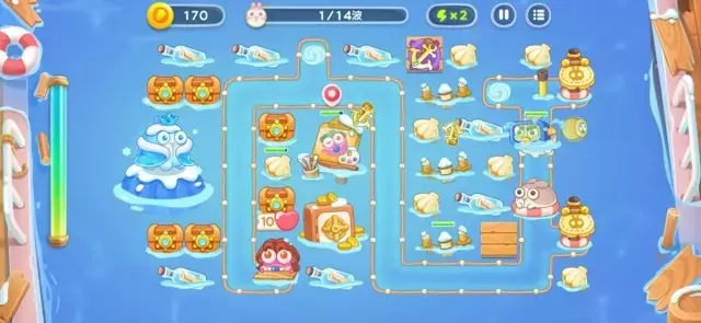 《保卫萝卜4》第2章金萝卜全清攻略