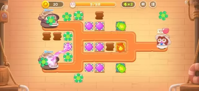 《保卫萝卜4》第2章金萝卜全清攻略