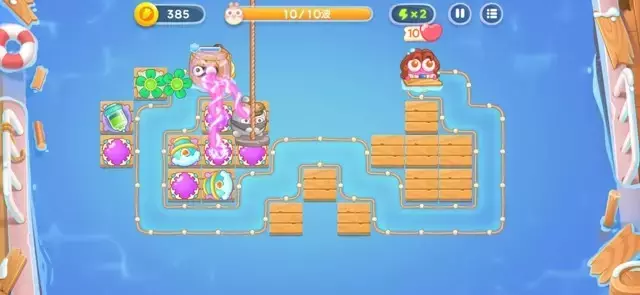 《保卫萝卜4》第2章金萝卜全清攻略