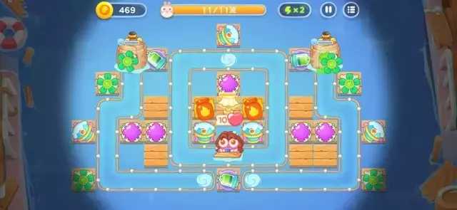 《保卫萝卜4》第2章金萝卜全清攻略