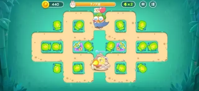 《保卫萝卜4》第1章金萝卜全清攻略