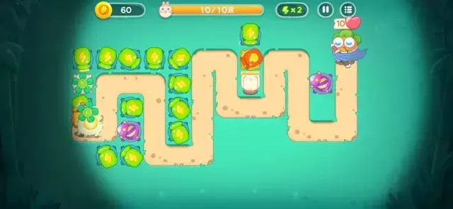 《保卫萝卜4》第1章金萝卜全清攻略