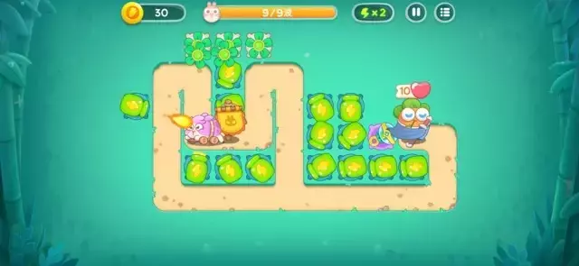 《保卫萝卜4》第1章金萝卜全清攻略