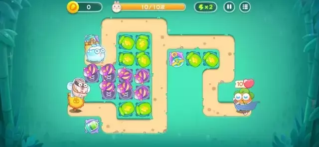 《保卫萝卜4》第1章金萝卜全清攻略