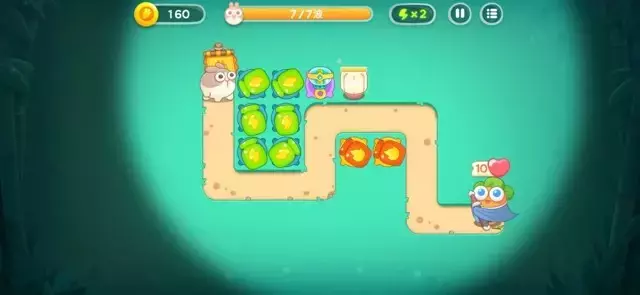 《保卫萝卜4》第1章金萝卜全清攻略