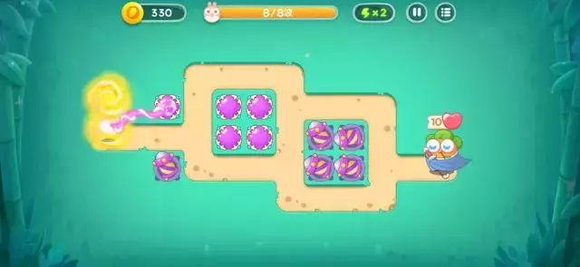 《保卫萝卜4》第1章金萝卜全清攻略