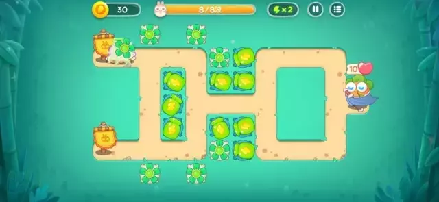 《保卫萝卜4》第1章金萝卜全清攻略