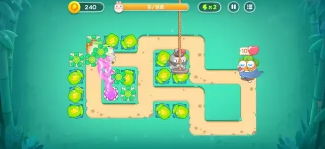 《保卫萝卜4》第1章金萝卜全清攻略