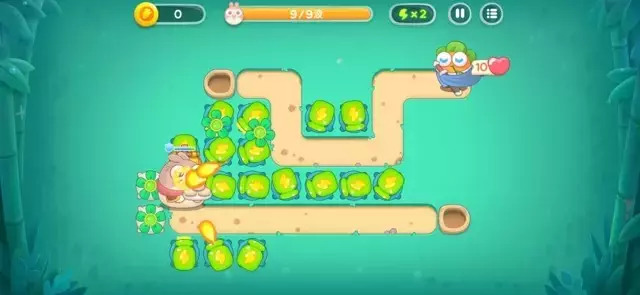 《保卫萝卜4》第1章金萝卜全清攻略