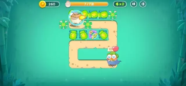 《保卫萝卜4》第1章金萝卜全清攻略