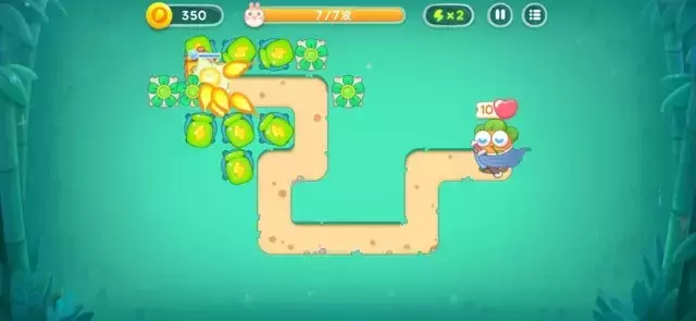 《保卫萝卜4》第1章金萝卜全清攻略