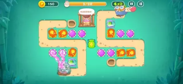 《保卫萝卜4》第1章金萝卜全清攻略