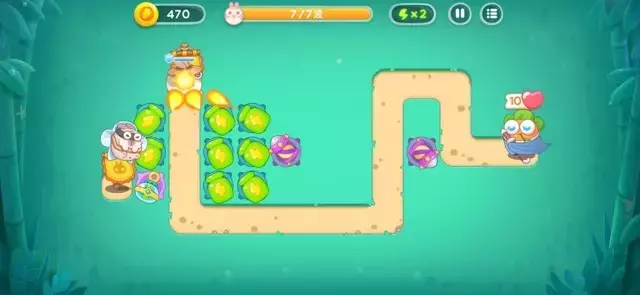 《保卫萝卜4》第1章金萝卜全清攻略