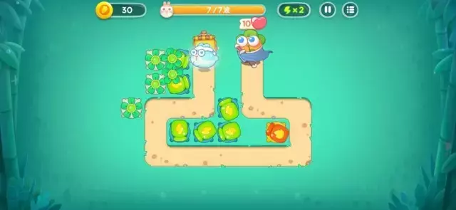 《保卫萝卜4》第1章金萝卜全清攻略