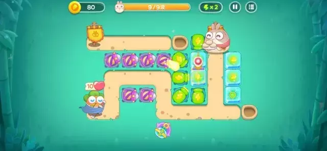 《保卫萝卜4》第1章金萝卜全清攻略