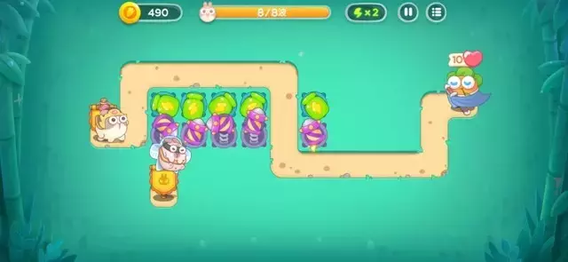 《保卫萝卜4》第1章金萝卜全清攻略