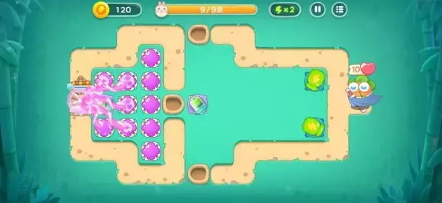 《保卫萝卜4》第1章金萝卜全清攻略