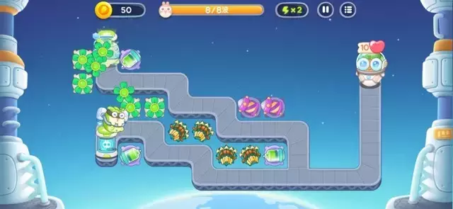 《保卫萝卜4》第三章金萝卜全清攻略