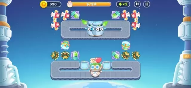 《保卫萝卜4》第三章金萝卜全清攻略