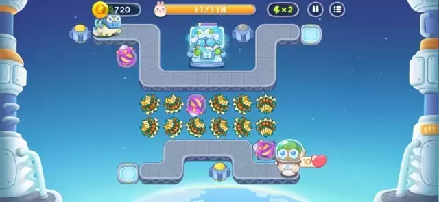 《保卫萝卜4》第三章金萝卜全清攻略