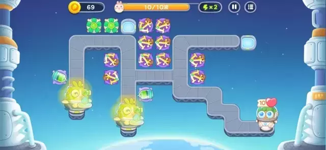 《保卫萝卜4》第三章金萝卜全清攻略