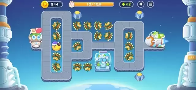 《保卫萝卜4》第三章金萝卜全清攻略