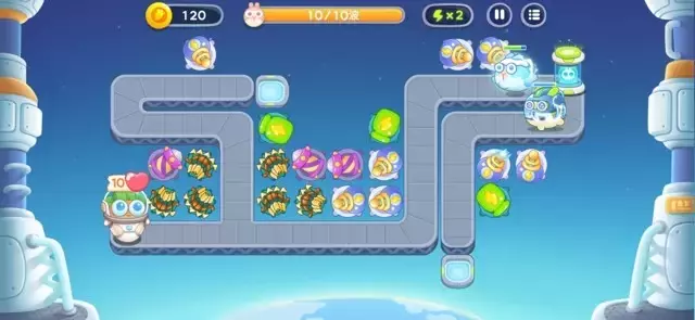 《保卫萝卜4》第三章金萝卜全清攻略