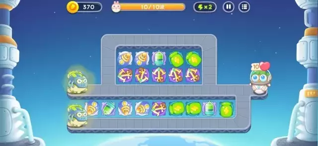 《保卫萝卜4》第三章金萝卜全清攻略