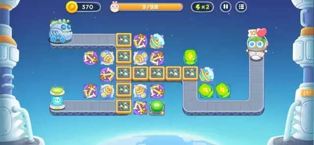 《保卫萝卜4》第三章金萝卜全清攻略