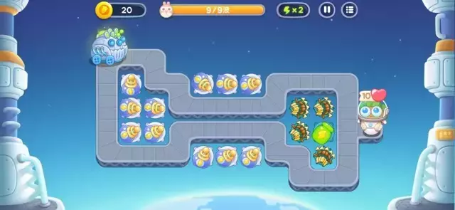 《保卫萝卜4》第三章金萝卜全清攻略