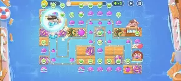 《保卫萝卜4》阿波尼克号第35关金萝卜攻略