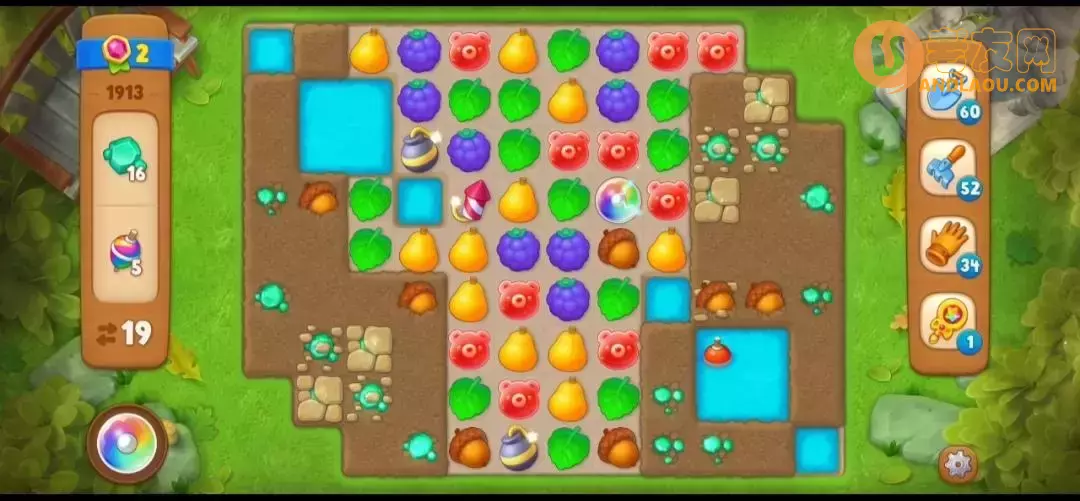 《梦幻花园》第1913关图文攻略