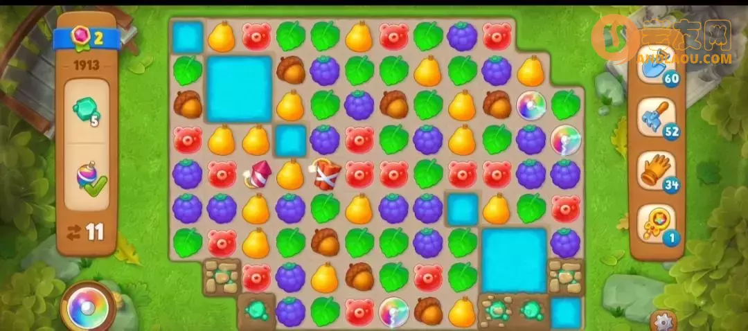 《梦幻花园》第1913关图文攻略