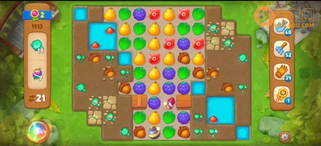 《梦幻花园》第1913关图文攻略