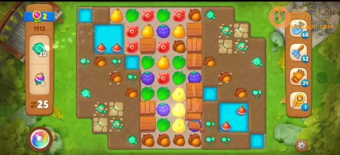 《梦幻花园》第1913关图文攻略