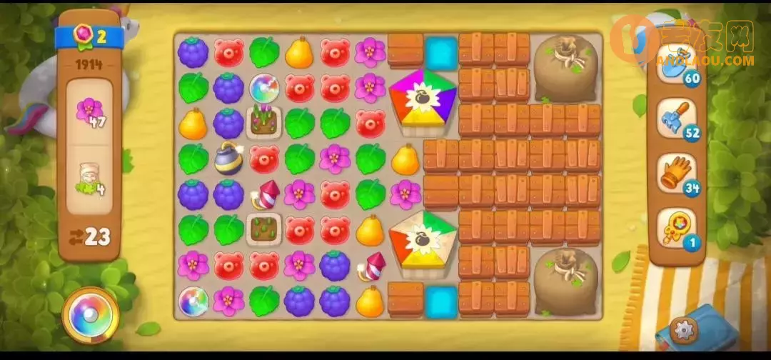 《梦幻花园》第1914关图文攻略