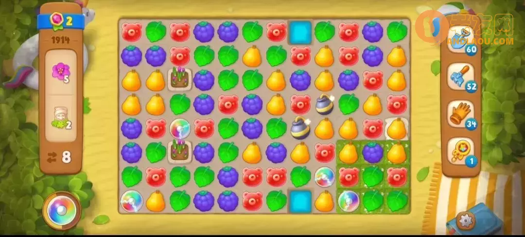 《梦幻花园》第1914关图文攻略