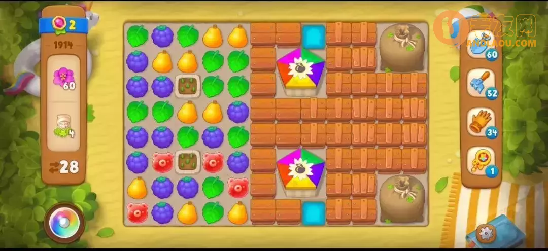 《梦幻花园》第1914关图文攻略