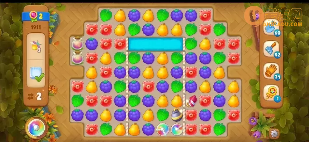 《梦幻花园》第1911关图文攻略