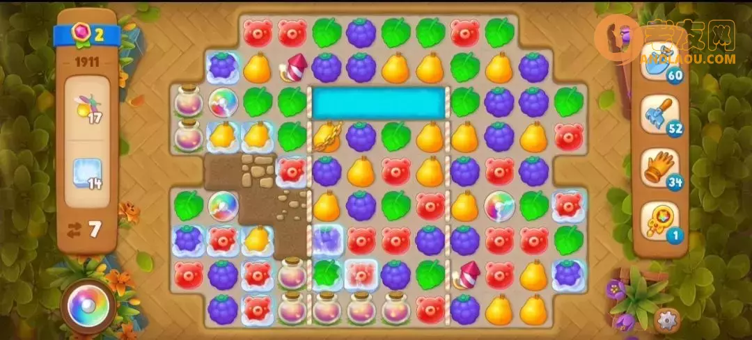 《梦幻花园》第1911关图文攻略