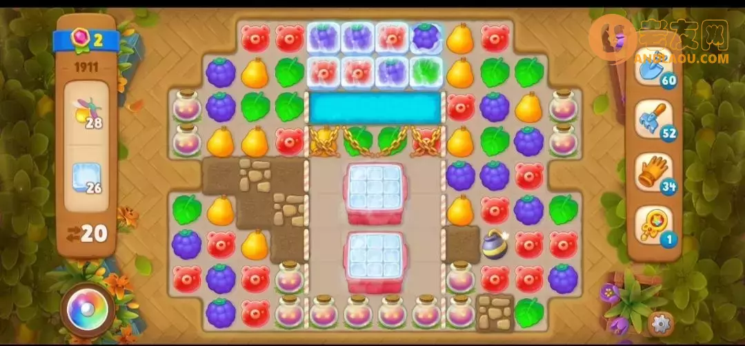 《梦幻花园》第1911关图文攻略