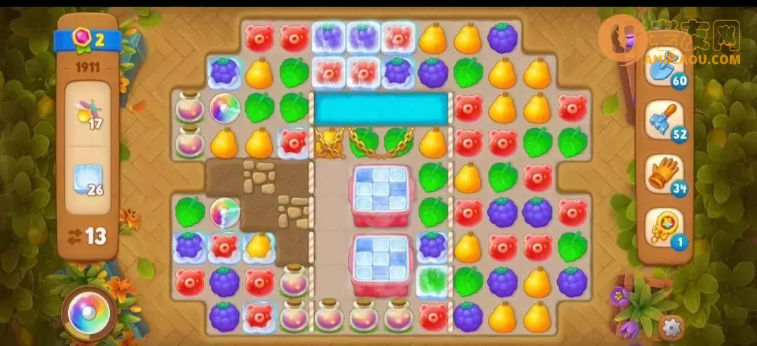 《梦幻花园》第1911关图文攻略