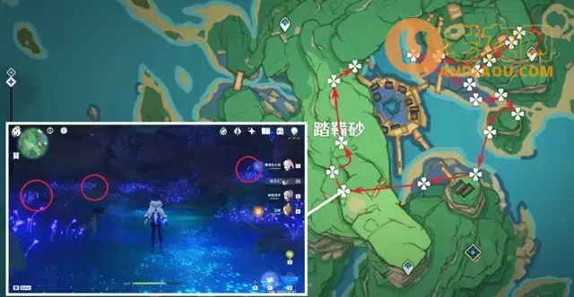 《原神》宵宫突破材料收集全路线攻略