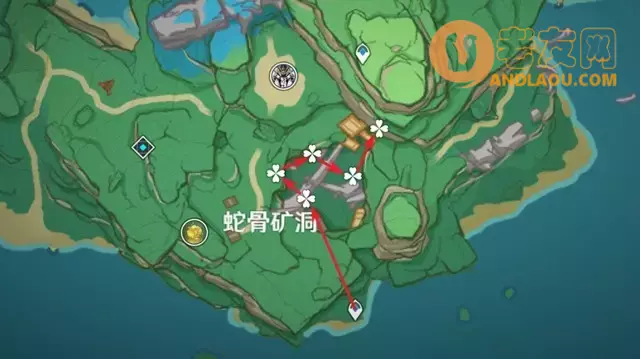 《原神》宵宫突破材料收集全路线攻略