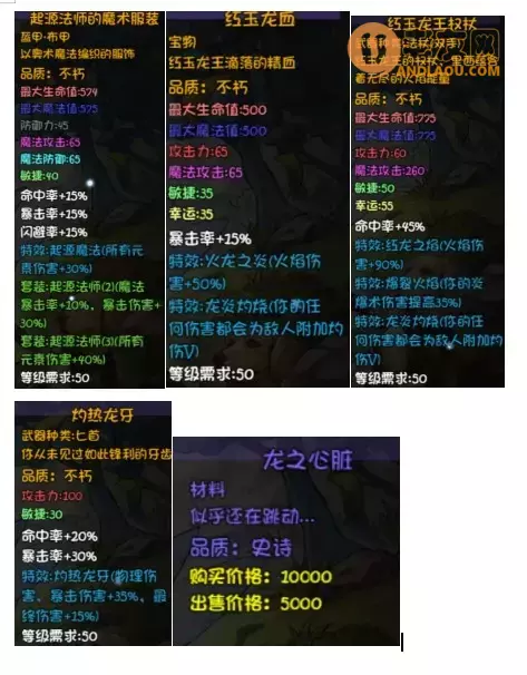 《再刷一把》第19层装备图鉴