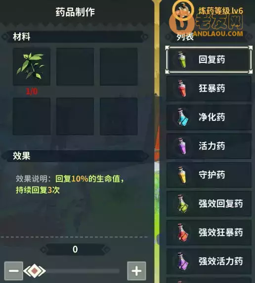 《狩猎时刻》药罐子攻略